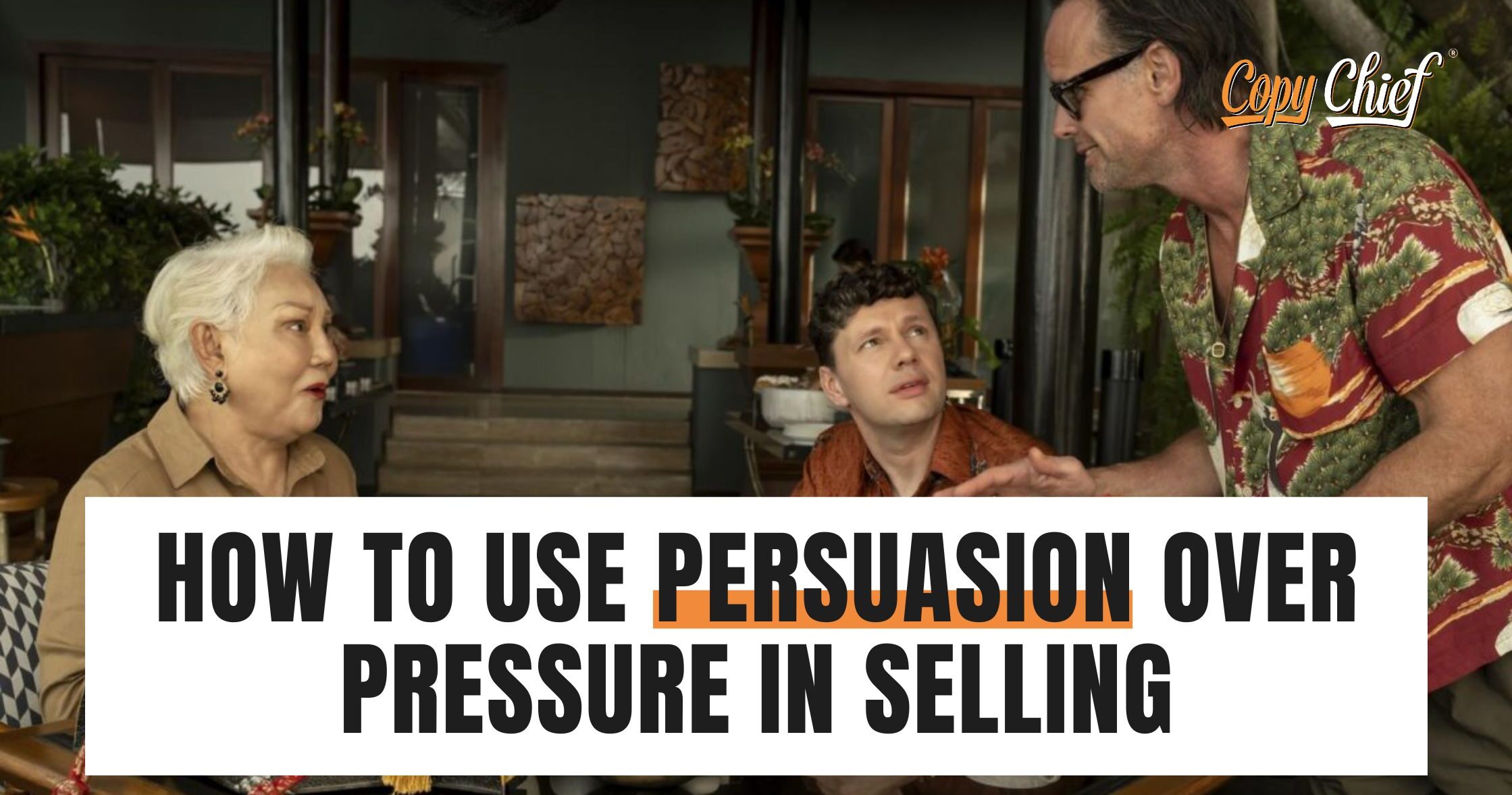 Selling Effect How to use persuasion over pressure in selling (The White Lotus Effect)